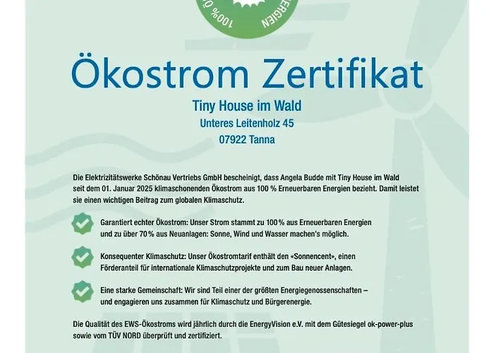 Vakantiehuis Hundeurlaub Im Tiny House Im Wald Tanna